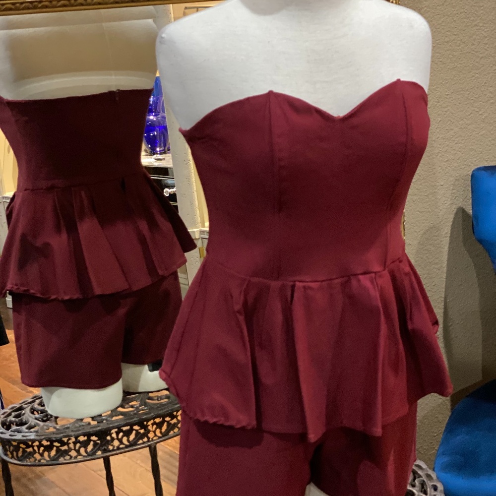 Peplum Romper
